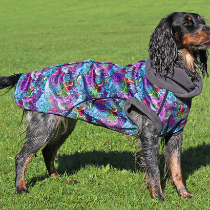 Dreamer Waterproof Microfleece McTog Dog Jumper - Back Poppers